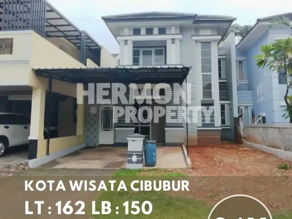 Rumah Minimalis Luas Tanah Besar - Nego Menarik , Cluster Exclusive di Kota wisata cibubur