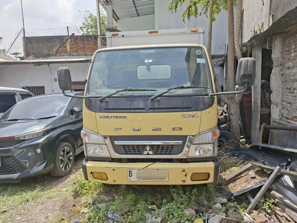 MITSUBISHI COLT DIESEL ENGKEL LONG 4 BAN 2019 MT BOX ALUMINIUM KUNING