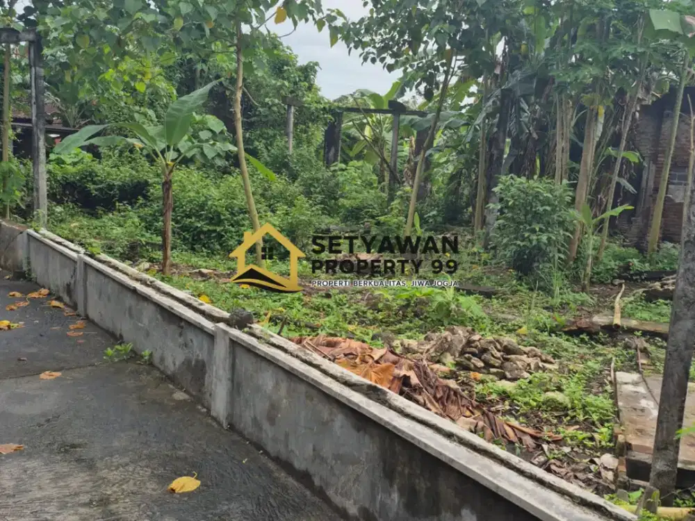 Dijual tanah shm pekarangan milik sendiri murah area Bantul Kota