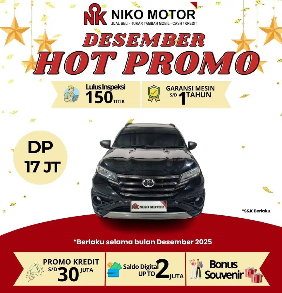 (ANTIK KM28RB) RUSH 1.5 S GR 2022 AT :2021|2023