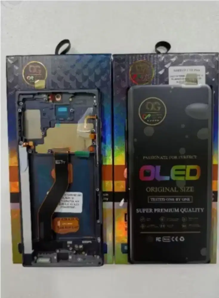 Lcd frame samsung note 10 plus baru