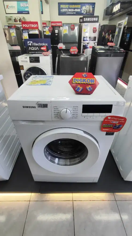 Mesin Cuci Samsung 8Kg Inverter, bisa dicicil pakai Shopee Pay Later