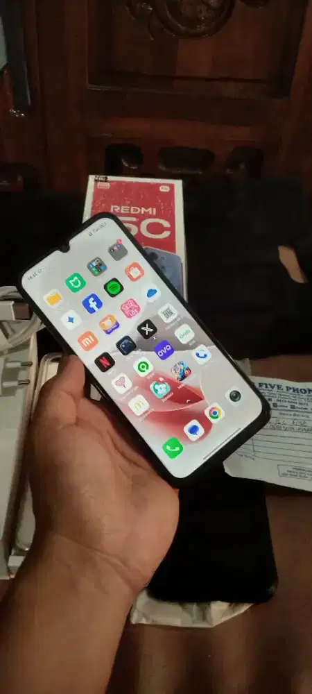 REDMI 15C HITAM 6/128