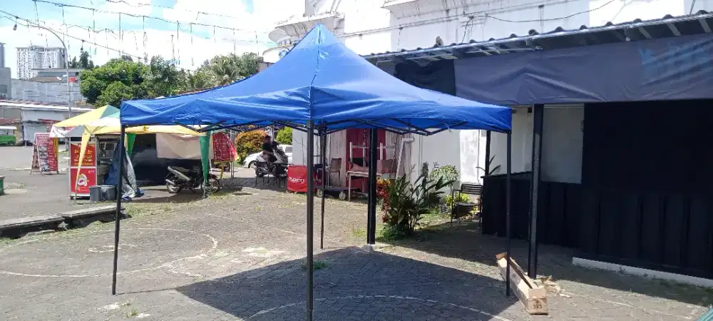 Tenda lipat full set .baru