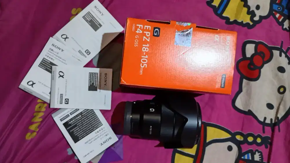 Lensa Sony epz 18 105mm f4 G oss