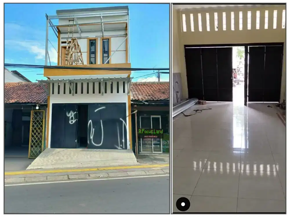 Ruko Komersial STRATEGIS Jalan Raya Ramai 24 Jam di PONDOK AREN