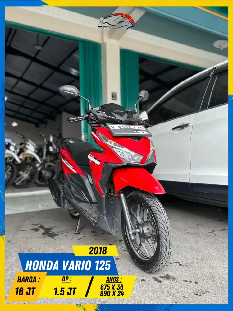 HONDA VARIO 125 2018 GASSKEUN BOLOH HIKMAH MOTOR KEPUH MALANG