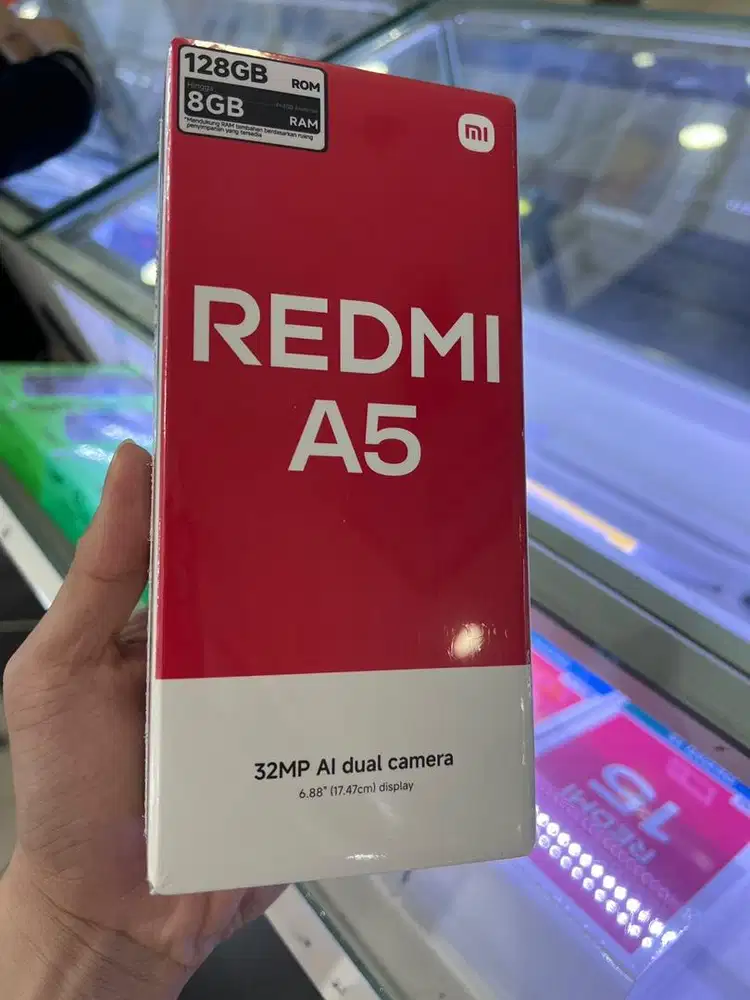 Redmi A5 ram4/128gb new garansi resmi xiaomi tam ready