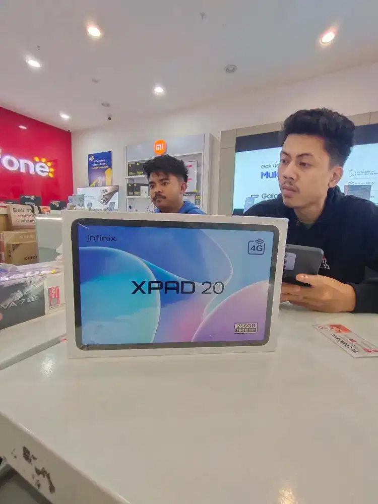 Xpad 20 8+8/256 bisa pake kartu garansinya resmi