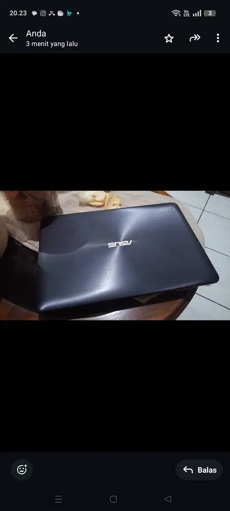 Laptop asus A455L nvidia bekas