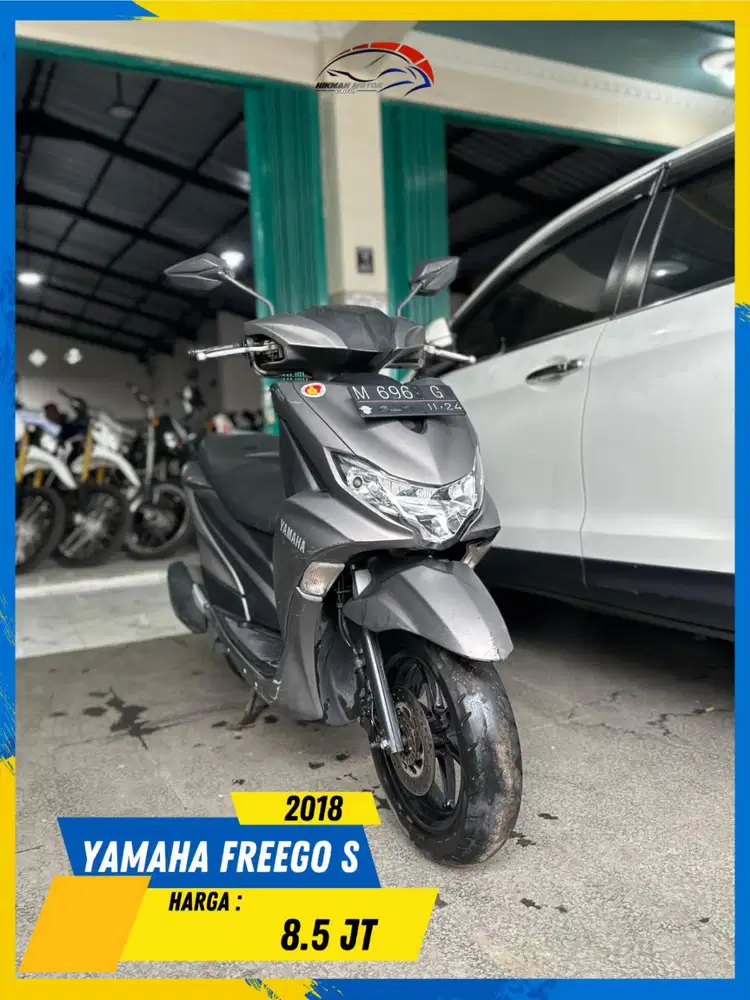 YAMAHA FREEGO S 2018 PLAT M MURAH BOSSKU HIKMAH MOTOR KEPUH MALANG