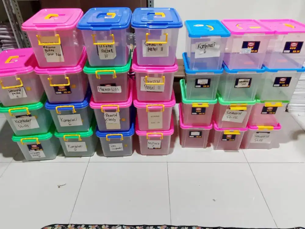 Borongan peralatan box ada 27 pcs fullset