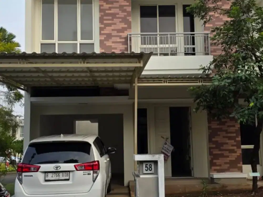 DISEWAKAN RUMAH DI CLUSTER FARADAY SUMMARECON GADING SERPONG