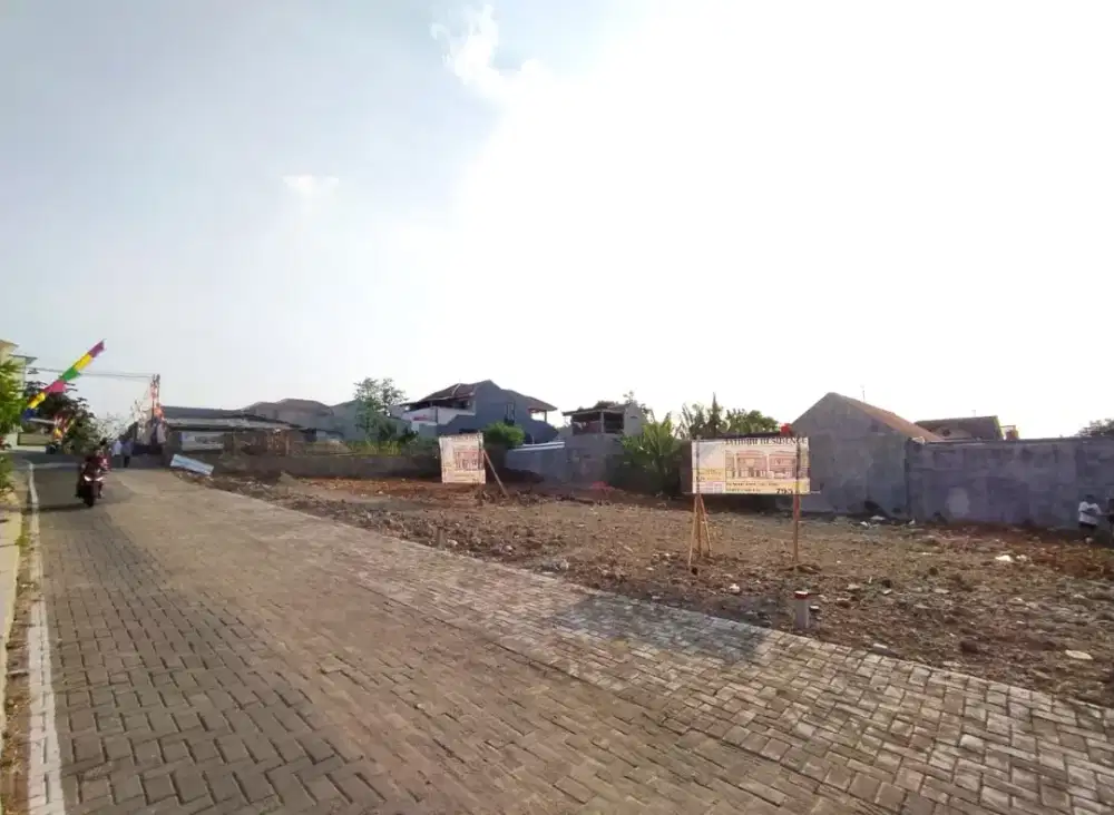 Tanah apik dan murah belakang pasar jatingaleh