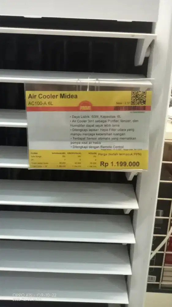 air cooler midea home credit
