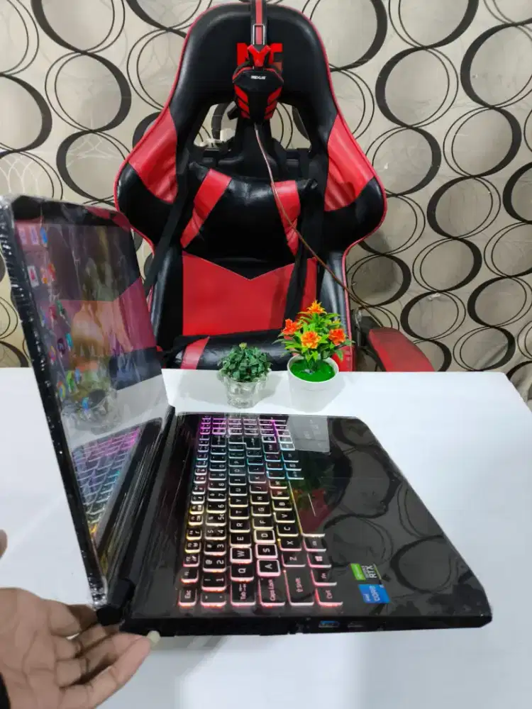 Laptop Acer nitro i5 gen 11 rtx 3050 rgb