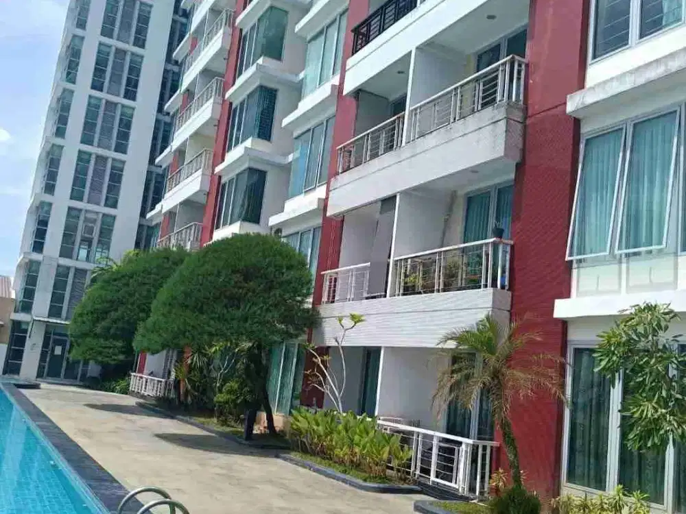 DISEWAKAN UNIT APARTEMEN 2 BR VIEW LAUT RUBY TOWER BALIKPAPAN SUPER BLOK