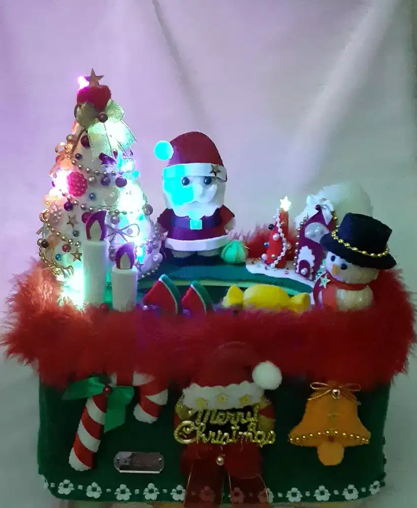 Box Tissue Hias Edisi Natal