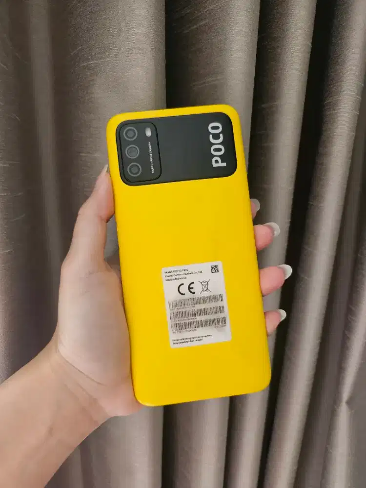 Poco M3 6/128 gb baterai 6000 mah