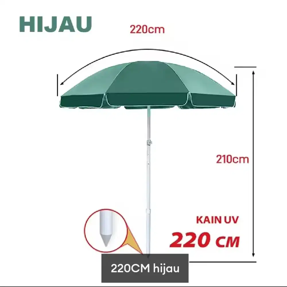 Payung Tenda plus Tripod