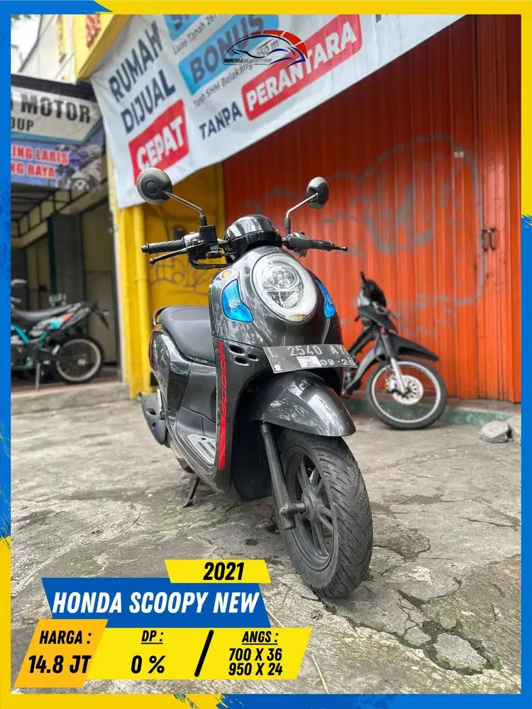 HONDA SCOOPY NEW 2021 MANTAP GASS MASZEHH HIKMAH MOTOR KEPUH