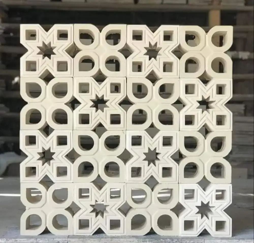 Roster beton berbagai macam motif