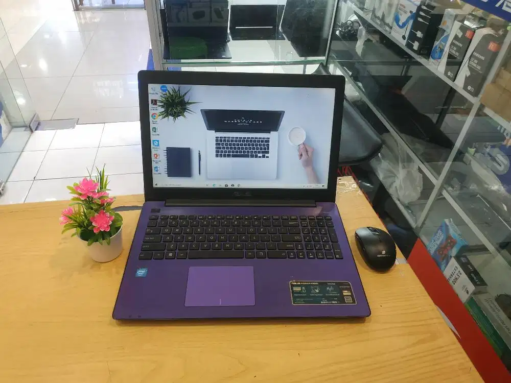 DIJUAL LAPTOP ASUS X553M CELERON RAM 2GB HDD 500GB