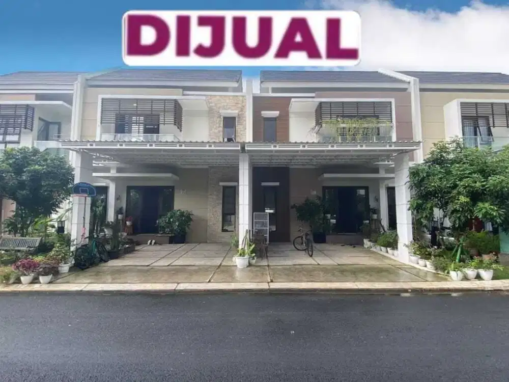 Dijual Cepat 2 Rumah Furnished Burgundy Residence Summarecon Bekasi