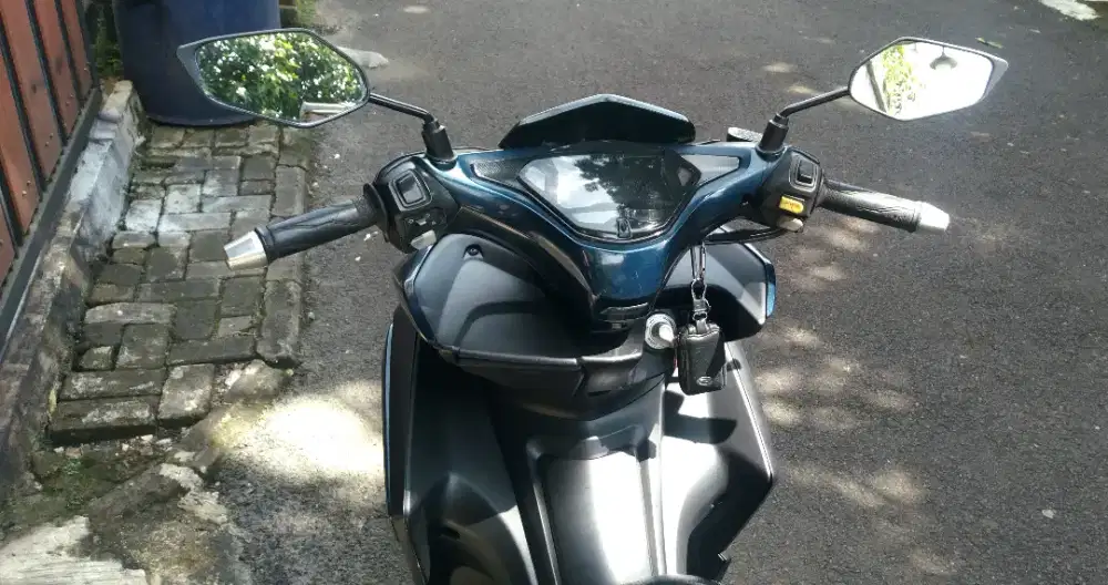 Yamaha aerox old vva keyless abs plat tangsel