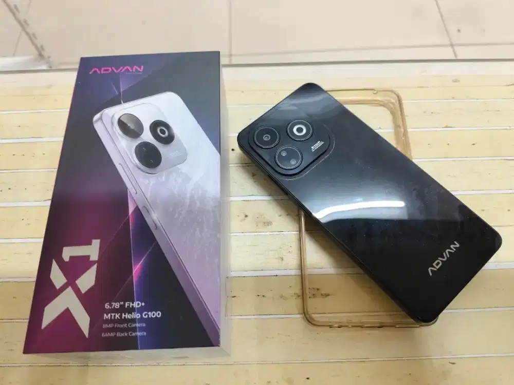 Advan x1 Helio G100 8/128 ajibbb
