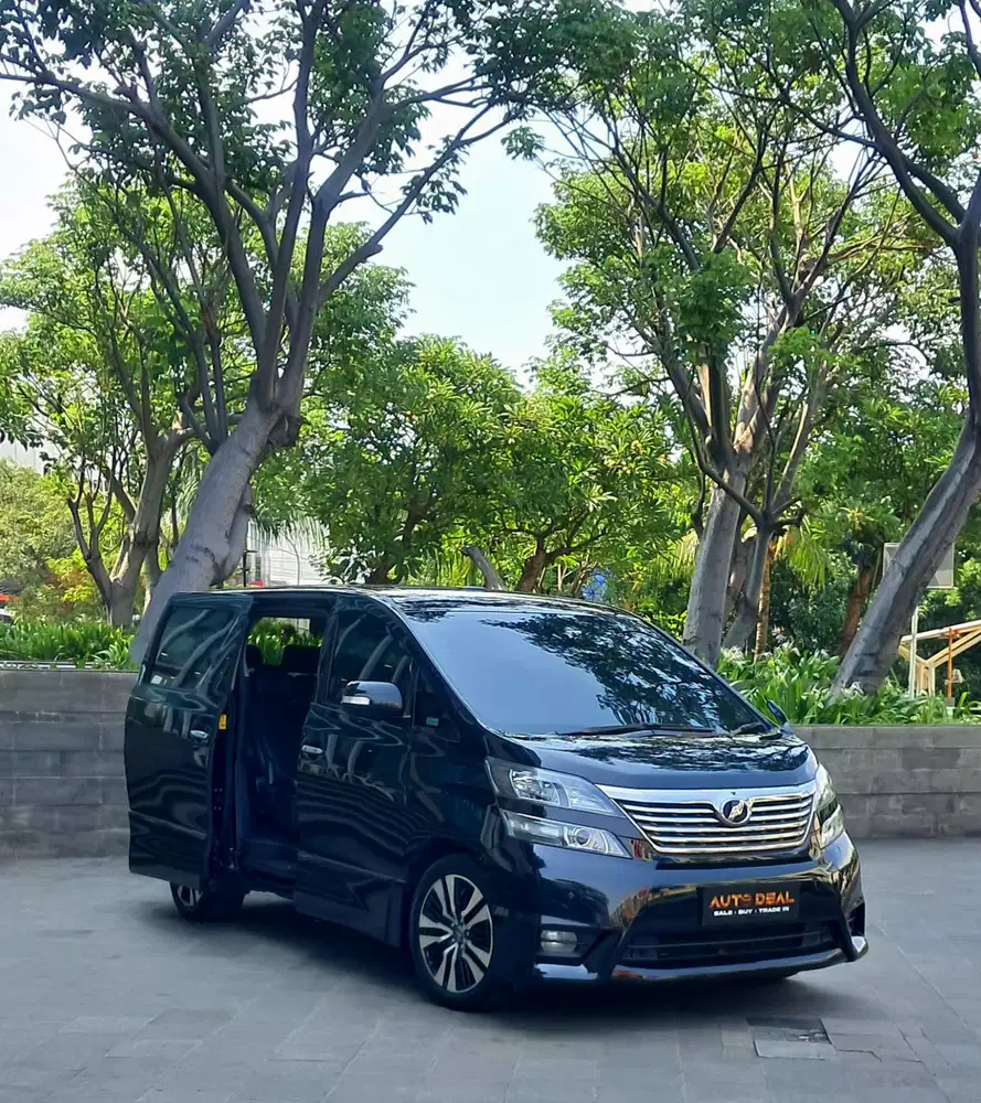CUKUP TDP 3JT | Toyota Vellfire 2.4 Z Audiless AT 2011 SUPER