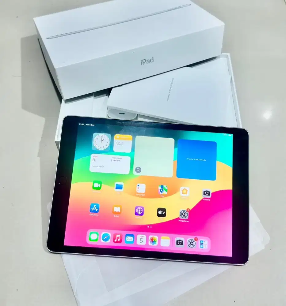Ipad Gen 9 Wifi 64GB Fullset Mulus No Minus