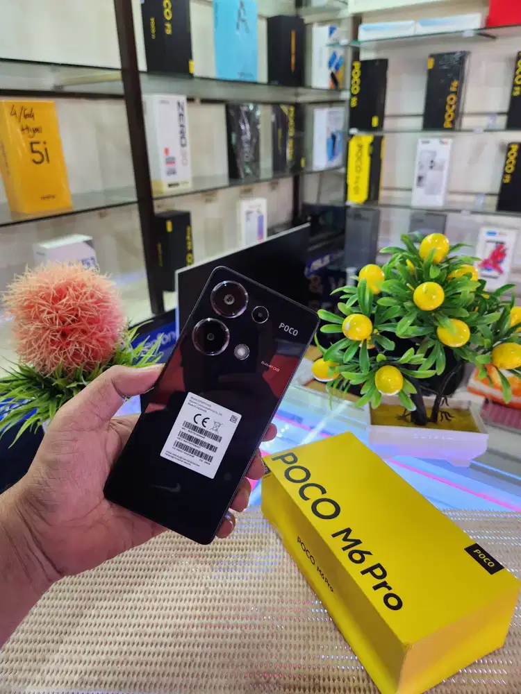 Poco M6 Pro Ram 8+8Gb/ 256Gb Fulset Mulus Ori 100% Like New Bergaransi