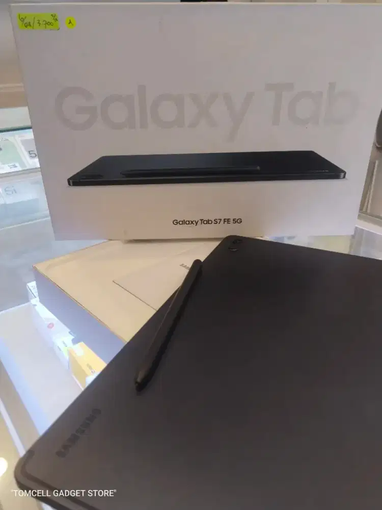 SAMSUNG TAB S7 FE 5G 6/128 MULUS BANGET