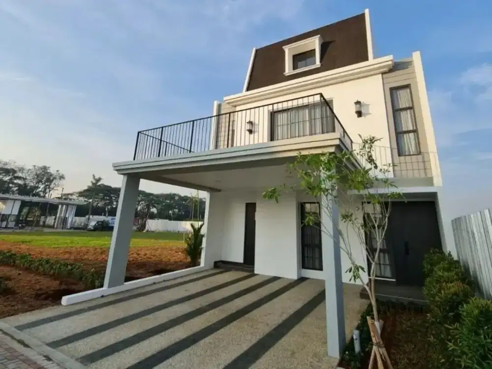 Rumah Cluster Maison De wisteria 8x15 120m type 4KT Metland Cakung