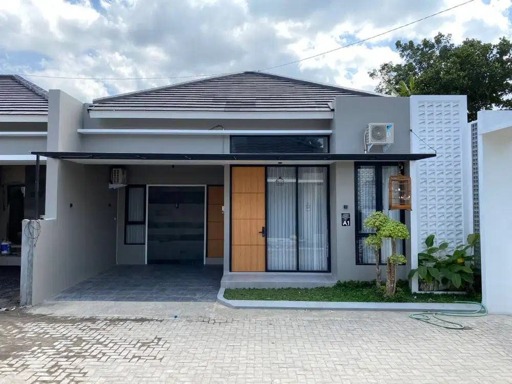 Rumah Baru dalam Cluster 835 Juta Siap AJB dekat Pasar Cebongan