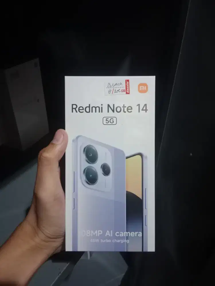 Redmi note 14 5g 8/256 new