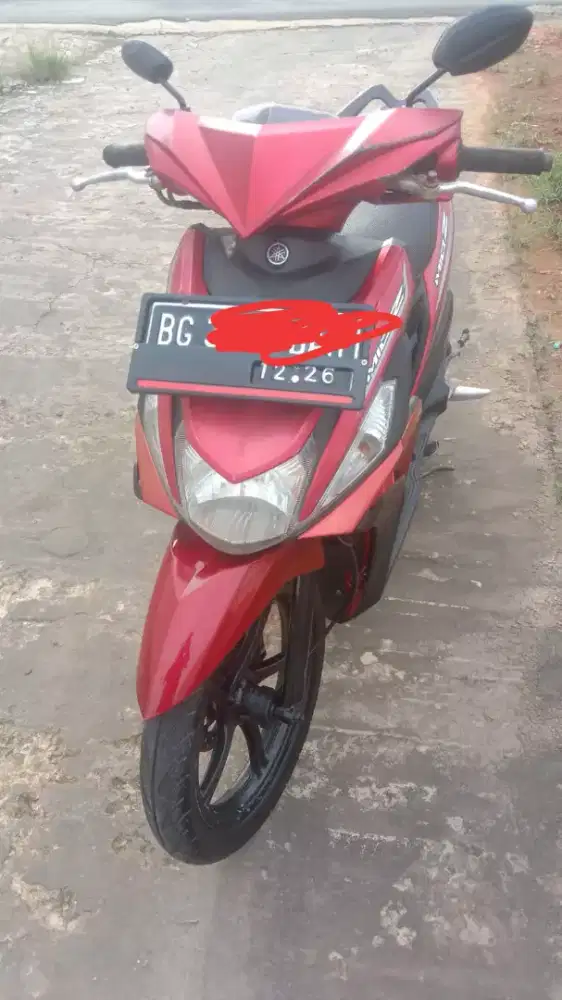 Dijual Mio Z merah menyala, masih kenceng semua