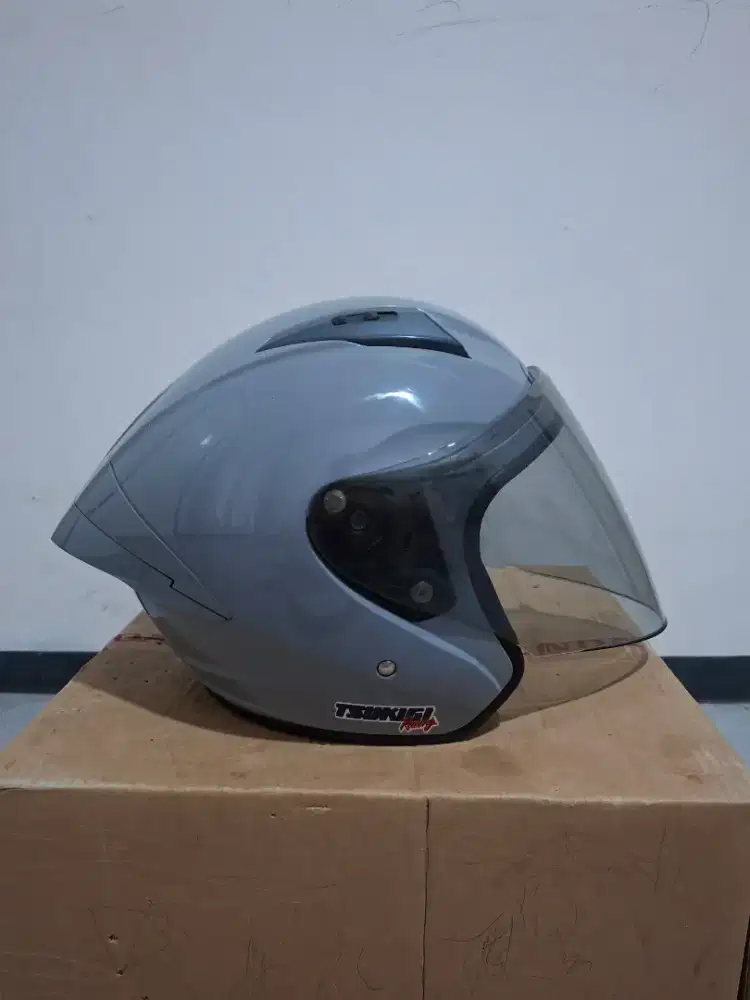 HELM NHK N1 MAX SINGLE VISOR DIM GREY GLOSS