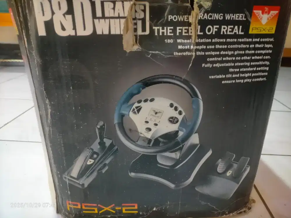 P&D Transwheel Playstation 2 (Bisa Untuk Komputer)