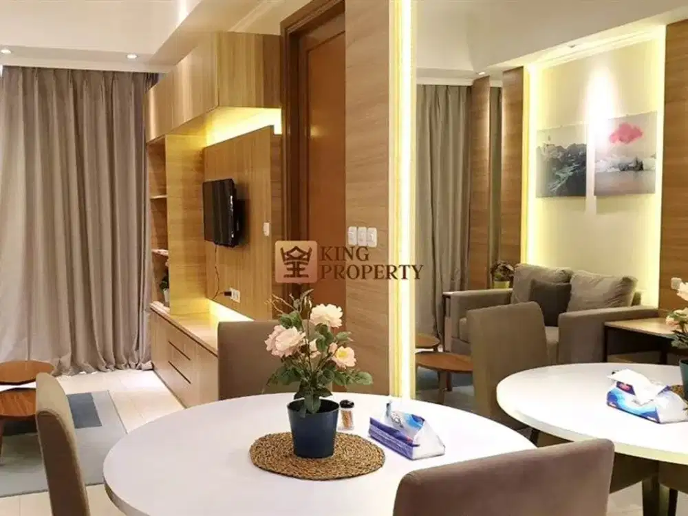 Dekat Central Park Mall Taman Anggrek, Dijual 2BR Condominium Taman Anggrek Residences Interior Scandinavian, Fasilitas Swimming Pool, Club House, Spa