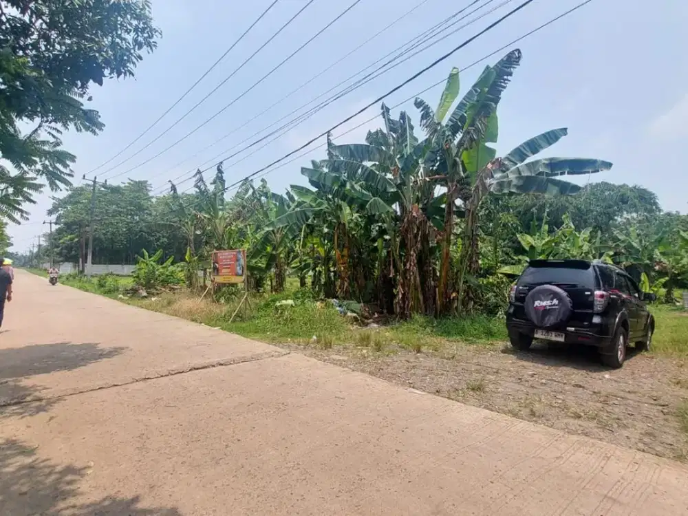 Dekat Pintu Tol SERBARAJA, Kavling SHM 1 Juta-an Permeter Tangerang