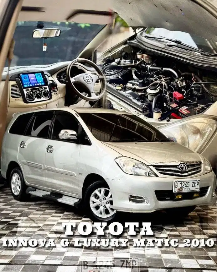 Toyota Kijang Innova 2.0 G Luxury AT Matic 2010 Siap Pakai