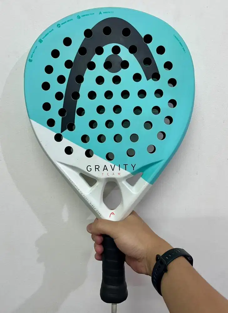 Raket Padel Head Gravity Team  (bukan gravity team light) (like new)