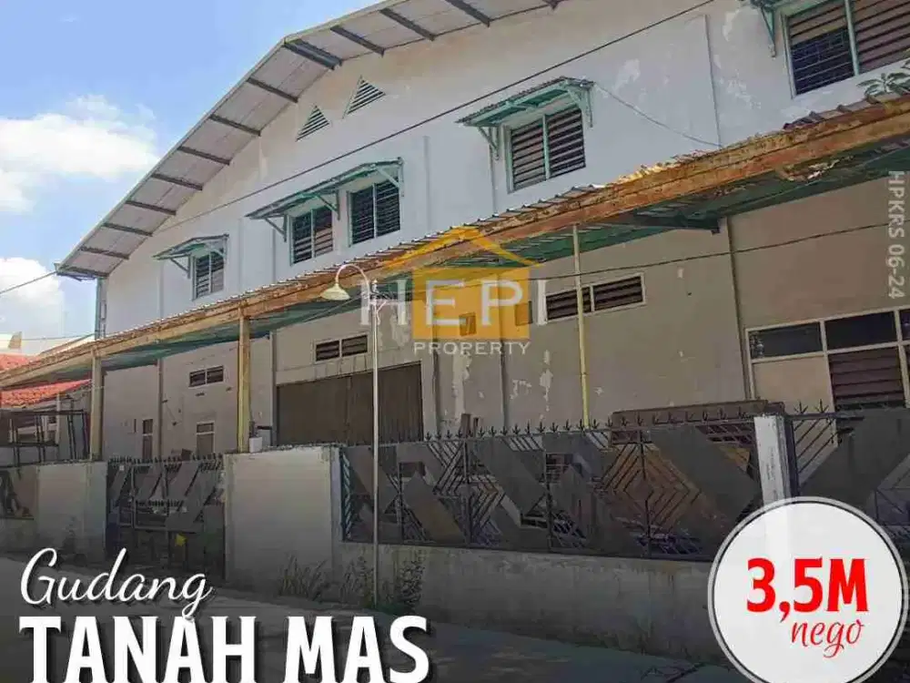 Dijual Gudang Siap Pakai di Tanah Mas Semarang