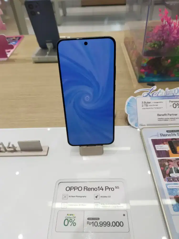 CICILAN OPPO RENO 14 PRO 5G, PROMO SPESIAL BEBAS 1X CICILAN