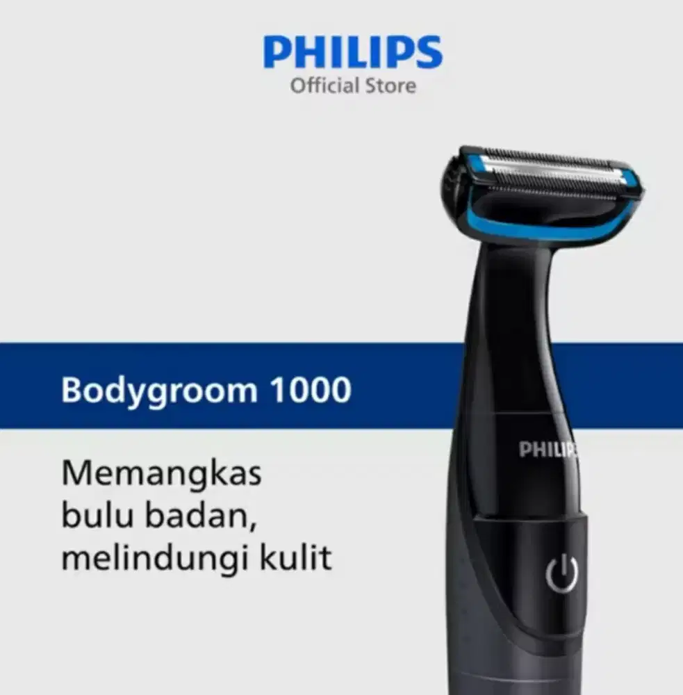 Philips Body Groomer Alat Cukur Pangkas Trimmer Electric Bulu Badan