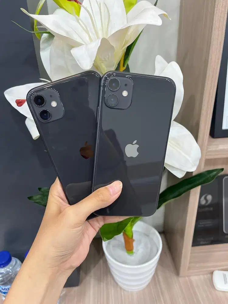IPHONE 11 64 BLACK SECOND RESMI INDO