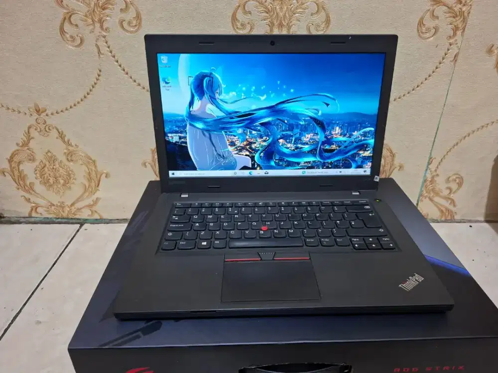 LAPTOP LENOVO THINKPAD L470 -CORE I5 GEN7 -SSD 256GB -8GB -SIAP PAKE