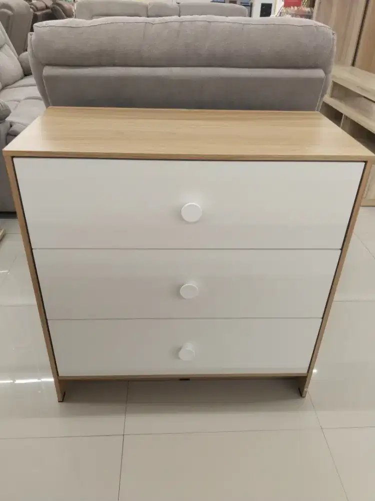 CODI CHEST DRAWERS WHITE OAK
